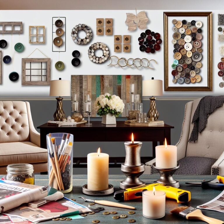 Elegant Dollar Tree DIY home décor elements inspired setup